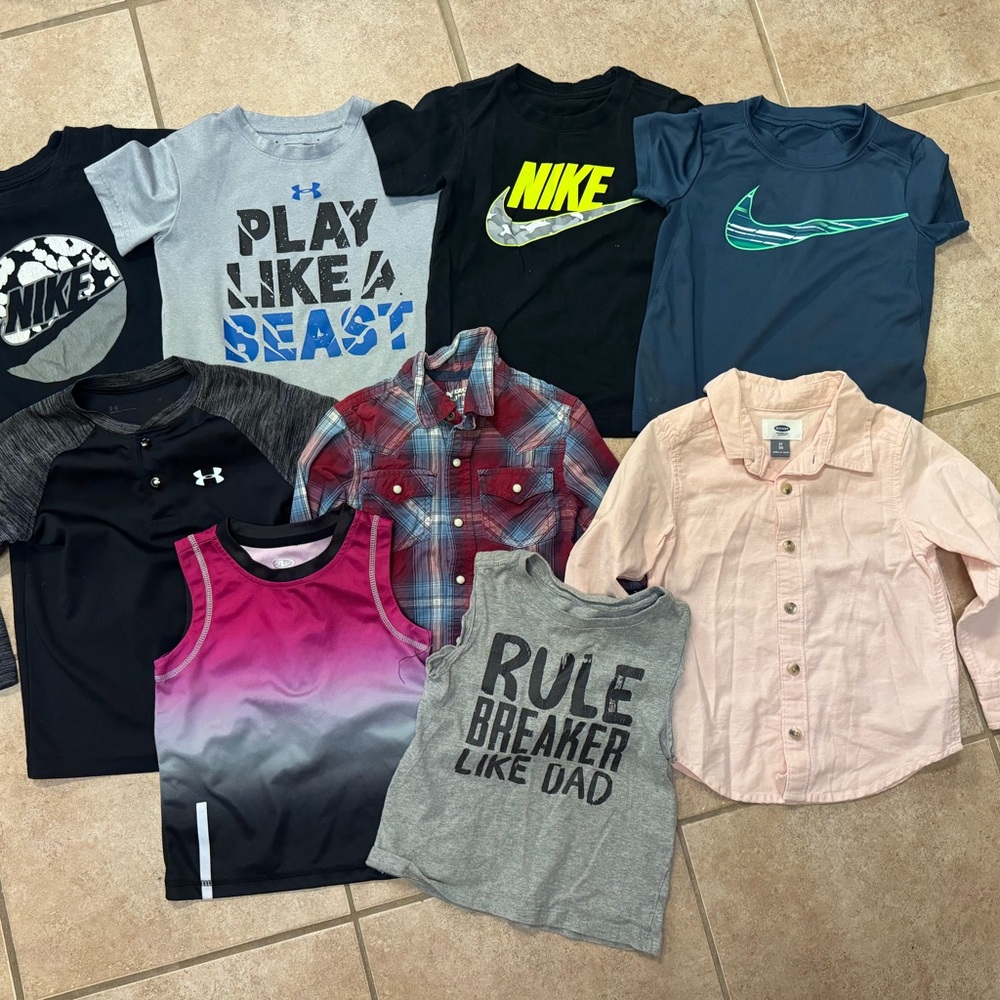 3T Kids Tops 9 Pack